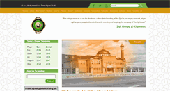 Desktop Screenshot of noorulislambolton.com